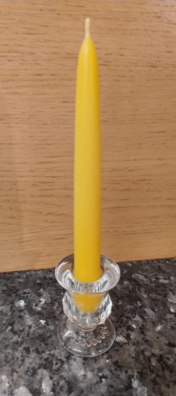 Tapered Beeswax Candle